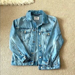 ZARA KIDS Light Blue Denim Jacket
